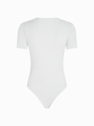 Classic White Seamless Bodysuit