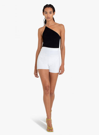 Seamless Ribbed High-Waist Bike Shorts