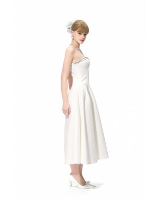 Nicolette Dress (White)