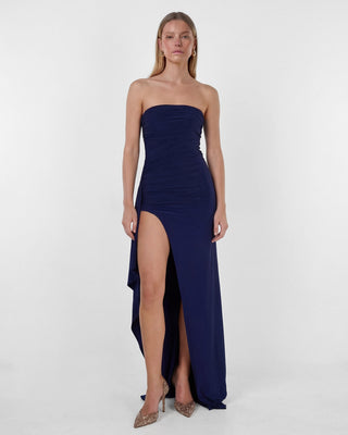 Donna Dress Navy Blue