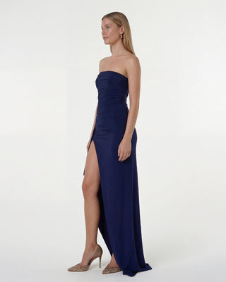 Donna Dress Navy Blue