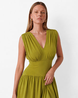 Mira Green Mini Dress
