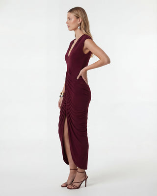 Thalassa  Burgundy Dress