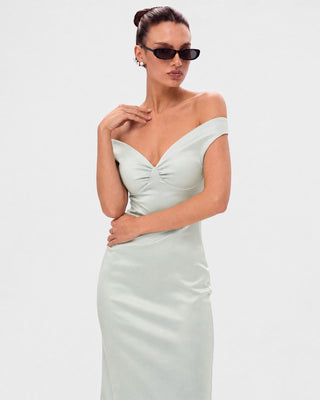 Bridget Seafoam Maxi Dress