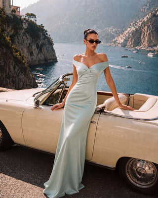 Bridget Seafoam Maxi Dress