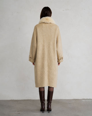 Emma Fur-Collar Coat