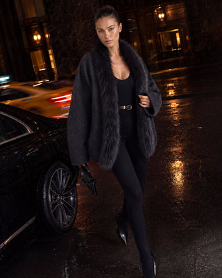 Nora Fur-Trim Jacket
