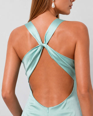 Ocean Green Maxi Elbise