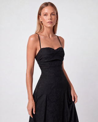 Arabella Siyah Maxi Elbise