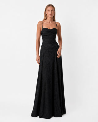 Arabella Siyah Maxi Elbise