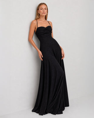 Arabella Siyah Maxi Elbise