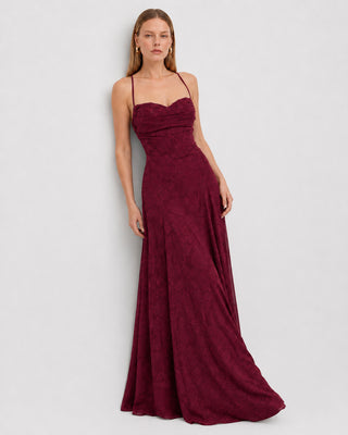 Arabella Bordo Maxi Elbise