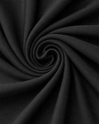 Aveline Black Scarf Detail Mini Dress