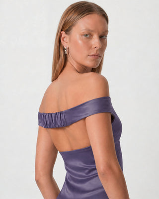 Bridget Purple Dress