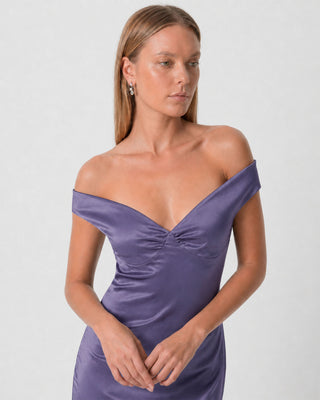 Bridget Purple Dress