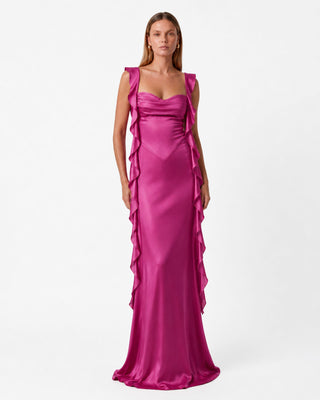 Caroline  Fuchsia Dress