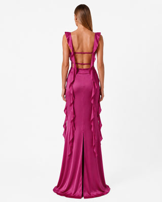 Caroline  Fuchsia Dress