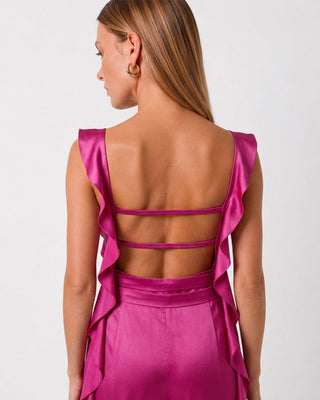 Caroline  Fuchsia Dress