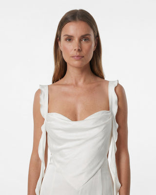Caroline Dress (White)