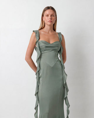 Caroline Dress (Green)