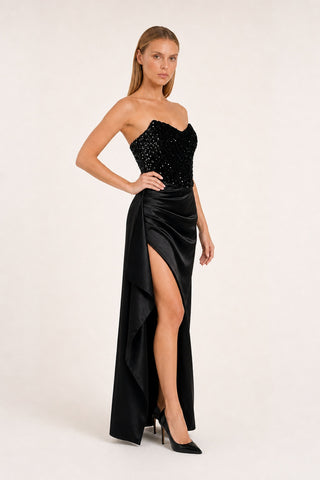 Celeste Noir Dress