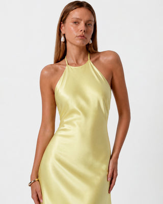 Cindy Yellow Maxi Dress