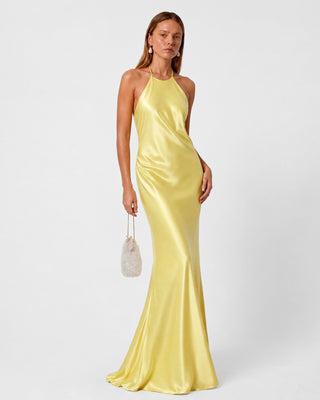 Cindy Yellow Maxi Dress