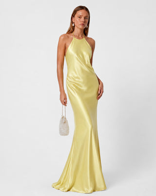 Cindy Yellow Maxi Dress