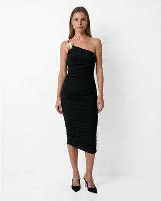 Elyra Black Dress