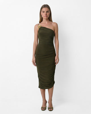 Elyra Green Dress