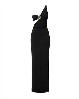 Helia Black  Dress