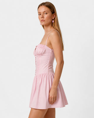 Rosalie Pink Mini Dress