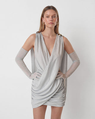 Selene Silver Dress