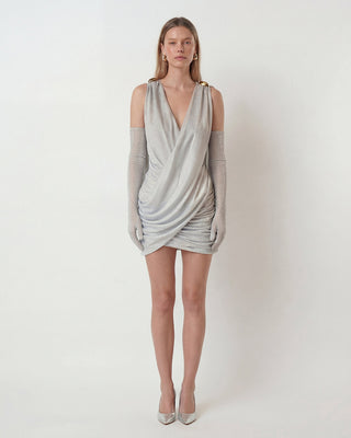Selene Silver Dress