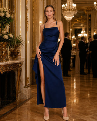 Serana Navy Dress