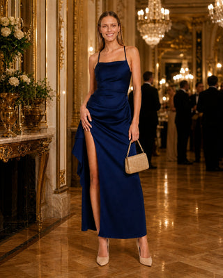 Serana Navy Dress