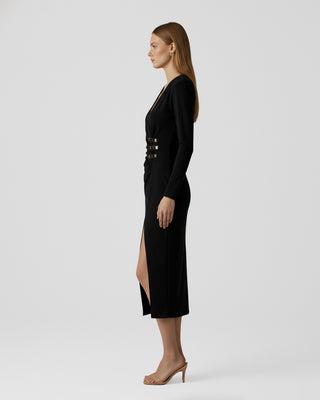 Velara Black Dress