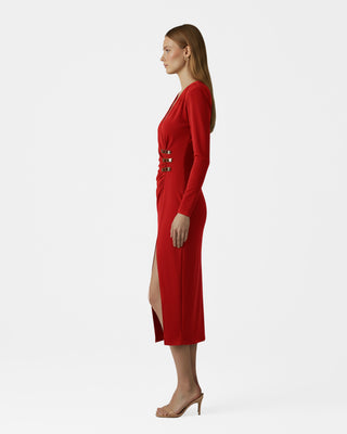 Velara Red Dress